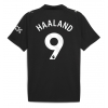 Maglie da calcio Manchester City Erling Haaland #9 Seconda Maglia 2025-26 Manica Corta